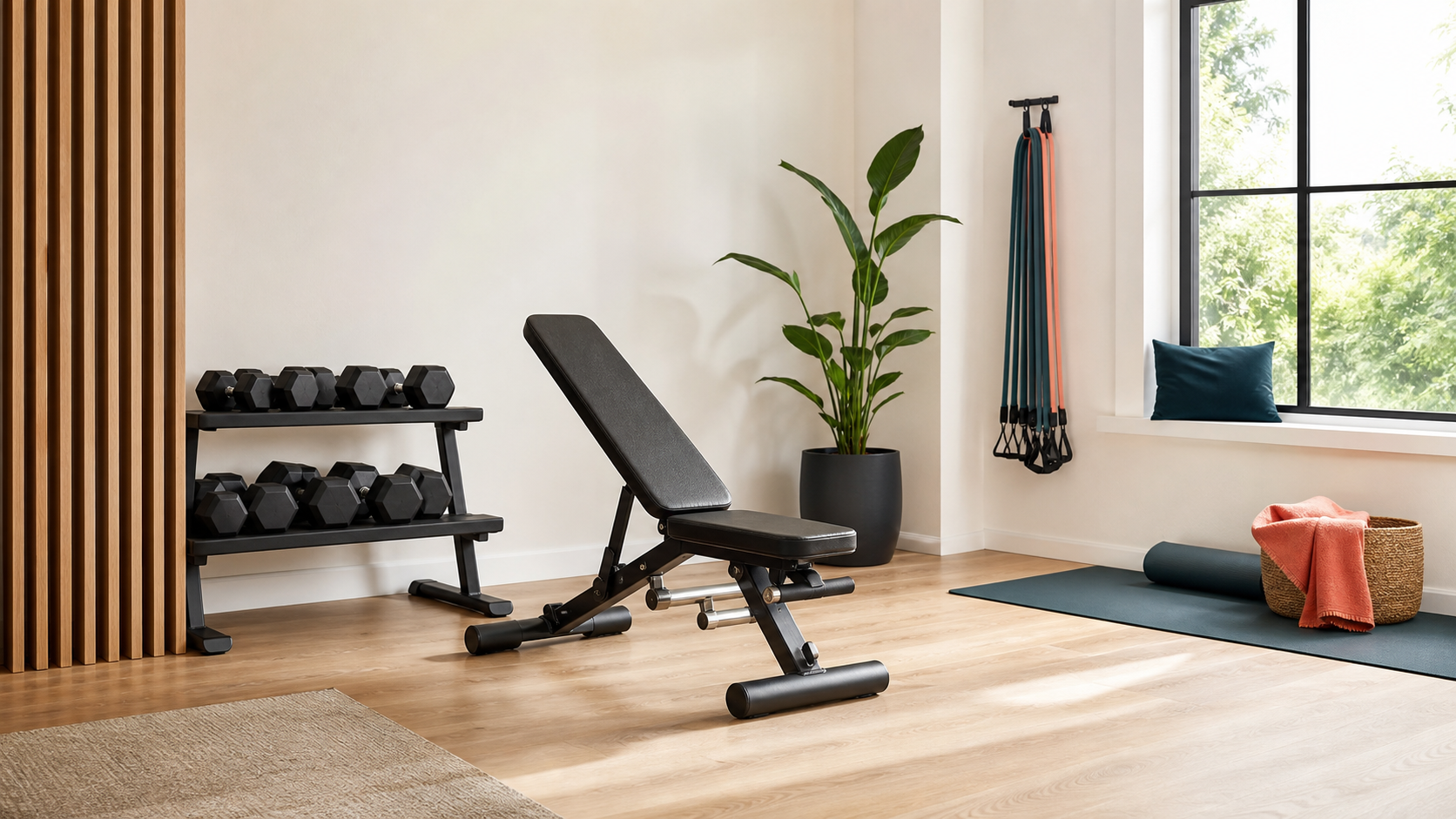 Renforcement musculaire dans un espace domestique